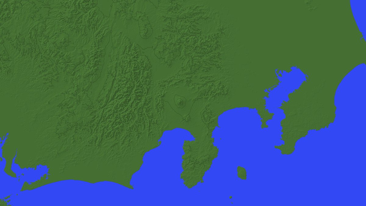 いなかっぺ 日本列島の形したマイクラのマップつくった Minecraft Worldpainter