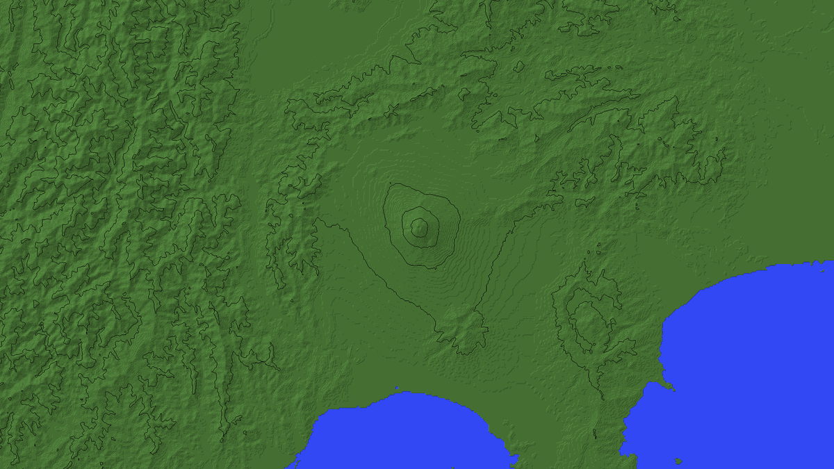 いなかっぺ 日本列島の形したマイクラのマップつくった Minecraft Worldpainter