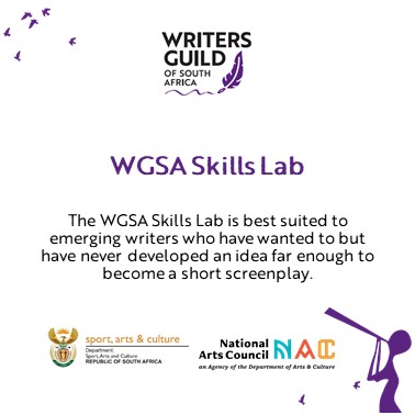 WritersGuild_SA's tweet photo. #WGSA Skills Lab! Apply here today and don't miss out on this great opportunity: https://t.co/fOgEFveCJI https://t.co/EcIzWJDHcx