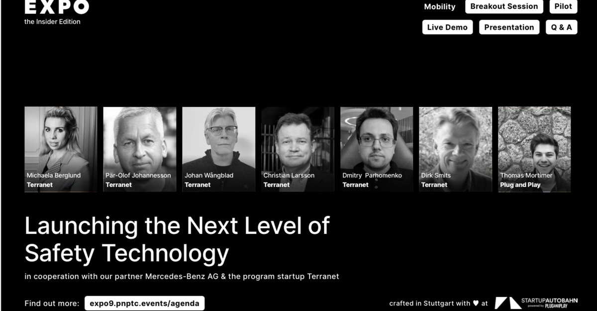TerraNetAB's tweet photo. Safety at the blink of an eye. @StartupAutobahn @pojohan
#safety #VoxelFlow #AutonomousVehicles #adas https://t.co/3nNYlHS5pi