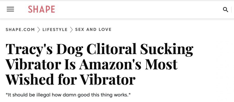 Sweetng2121's tweet photo. If you’ve never had an orgasm, do yourself a favor and order your Tracy’s Dog. It’s a clitoral sucking vibrator and you are guaranteed butt lifting and back curling orgasms. It’s 25,000 and delivery is FREE in Lagos. Please order via DM or WhatsApp 08174564833 https://t.co/ss6fE9hHgm