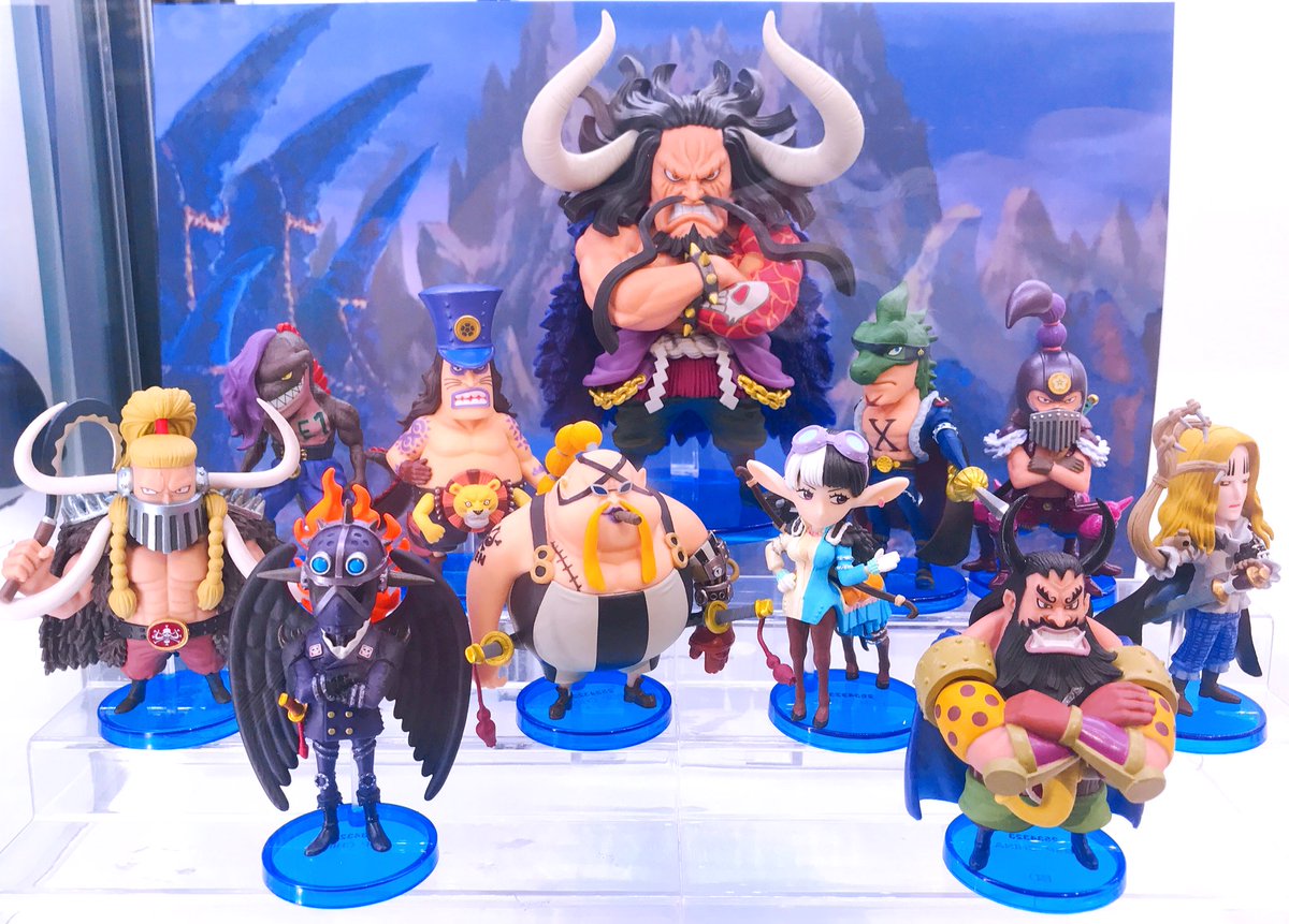 セガ 秋葉原 5号館 Figure R新展示情報 当店3階にて 3月上旬登場予定 ワンピース ワールドコレクタブル フィギュア 百獣海賊団2 先行展示中 最強の敵カイドウ率いる百獣海賊団がついに全員揃います 全種集めて並べると迫力満点です