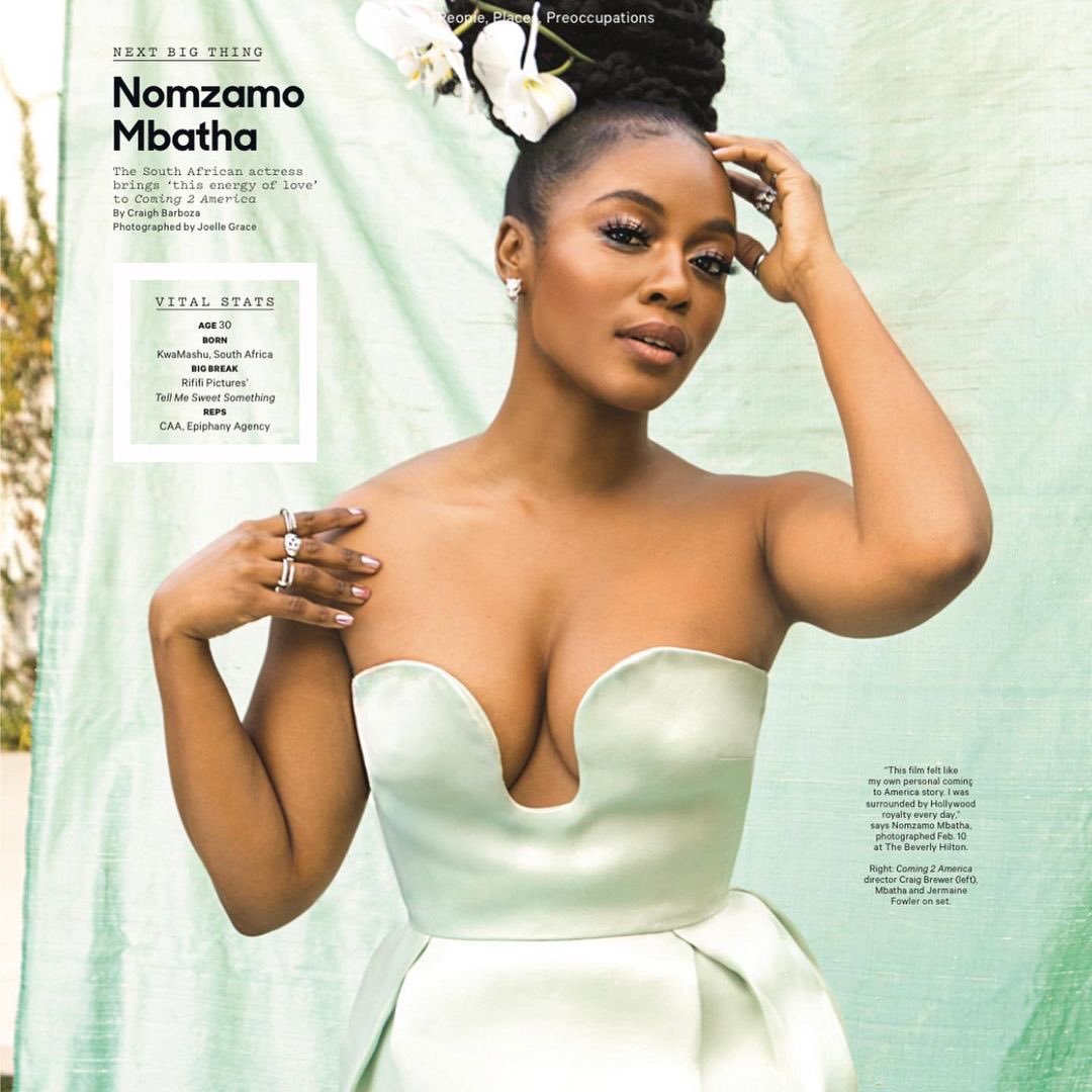 MilfZA's tweet photo. @NomzamoMbatha named ‘The Next Big Thing’ by @THR 🙌🏾

#NomzamoMbatha #Mirembe #Coming2America #TheNextBigThing #THR #SAtoTheWorld #Actress https://t.co/nS8v2SN7mg