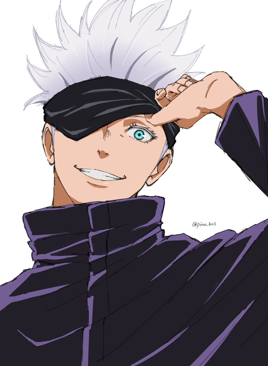 呪術廻戦 こっちにも影なし五条悟を載せときます ぴのこのイラスト