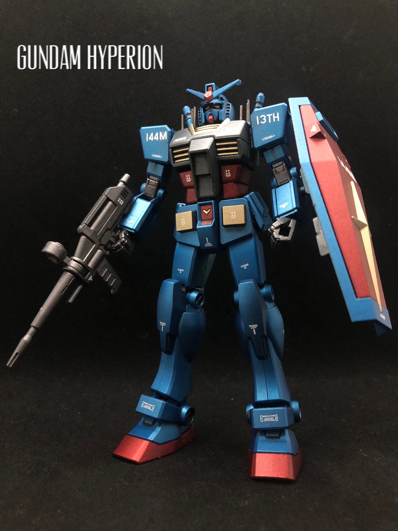 ワンチームイチ Eg ガンダムヒューベリオン これにて完成です ご存じ銀河英雄伝説の主人公の1人 ヤン ウェンリー専用msです 3枚目はバスターランチャー装備状態です 異論 反論等は一切受け付けておりません 笑 このmsは フォロワーの