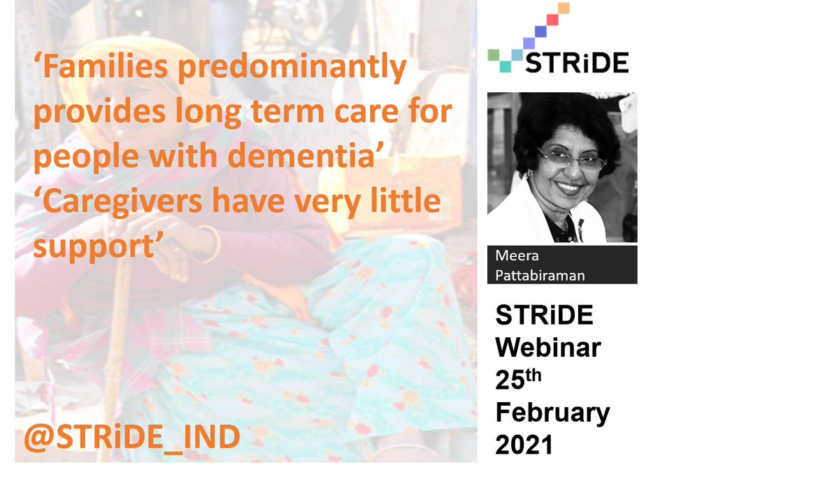 Thank you to Meera Pattabiraman for her presentation - a number of challenges raised and how research evidence can help address these. @STRiDE_IND