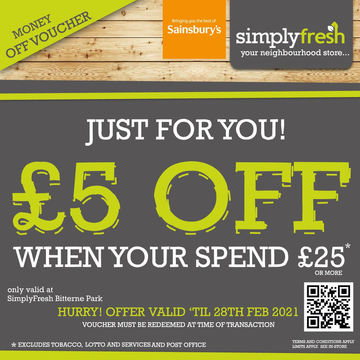 Hey lovely people of #southampton <a href="/bitternepark/">bitternepark.info</a> <a href="/BitterneParkSch/">Bitterne Park School</a> Here is an offer you just don’t want to miss! #moneyoff #voucher #welovefood <a href="/SF_BitternePark/">SF_BitternePark</a> #bringingyouthebestof <a href="/sainsburys/">Sainsbury's</a>