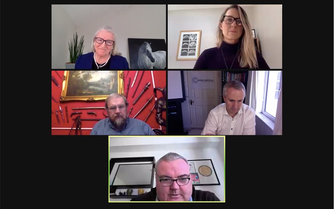 Great Discussion on the Challenges of raising #investment; sectors/trends for 2021; Exits &amp; Success Stories;  Communicate with your Investors; Team very important Thanks to @jpemul06 Declan Soden <a href="/Mirai_Medical/">Mirai Medical</a> Fiona Moloney <a href="/halosos1/">HaloSOS</a> Shemas Eivers #BooleSyndicate 
@HaloIreland