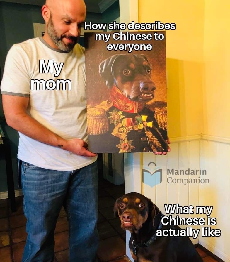 MandrnCompanion's tweet photo. Have you noticed you sound fluent to anyone who doesn't speak Chinese?
From the Mandarin Companion archive.
#fluentChinese https://t.co/5ujBXn6XeJ