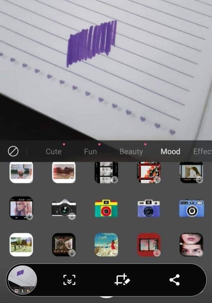 BTSNewsBrasil's tweet image. 📸 Há uma teoria circulando de que o cabelo do Jungkook possa estar ROXO!!

O efeito que ele usou no App Snow muda a cor do roxo para o azul!

Será que na verdade o JK está de purple hair 💜👀

@BTS_twt #BTS