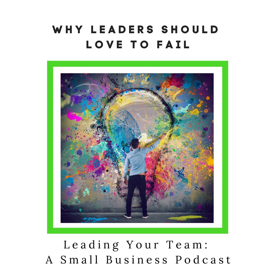 Failure is one of best things that could happen as a leader. It is a tool you can use to show that innovation and thus failure is valued at your company. In this episode we discuss why failure is important.

Listen to the Leading Your Team wherever you listen to podcasts.
