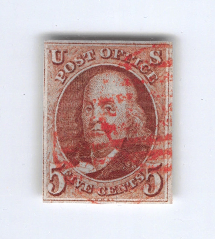 AVPostalHistory's tweet photo. USA 1847: @First_Stamps: #POTUS US president Benjamin Franklin on the #FirstStamp of the #USA with red cancellation. #philately #USA
https://t.co/bSRkBRBEDA https://t.co/siNji0flKe