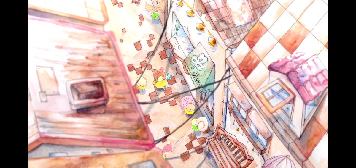 5年前につくったアニメ 今はこれのリメイクを作っています Soraのイラスト