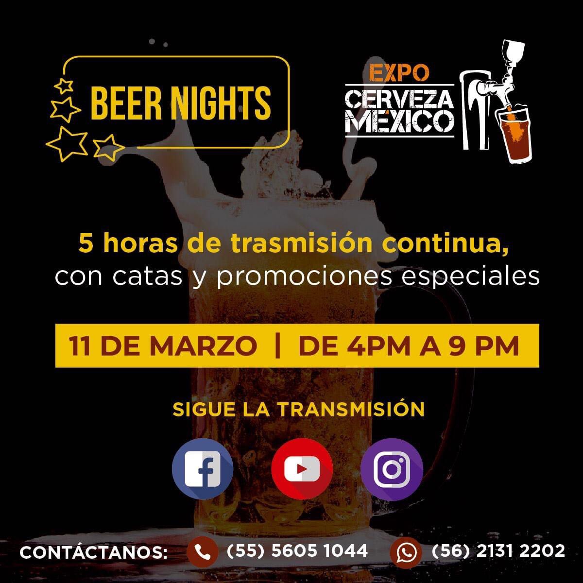 Vive una experiencia digital para comprar cerveza artesanal en la CDMX.

Invitaremos a 10 marcas para exhibir sus productos en tiempo real podrás adquirir tus cervezas favoritas

Te esperamos el 11 de marzo de las 16:00 a las 21:00 horas en una transmisión en FB, IG y Youtube