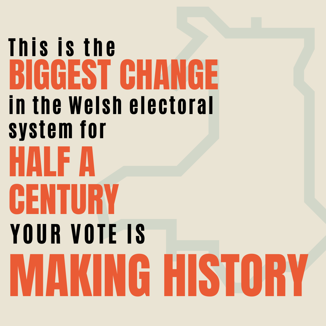 eystwales's tweet photo. For the time in history, 16 and 17-year-olds can vote in the Senedd elections. Our campaign "Make Your Mark 2021" is dedicated to empowering young People of Colour to vote and use their voice this May. Find us on Instagram for more and follow along with #MYM21 ✊🏾 https://t.co/rZhSc1ykN6