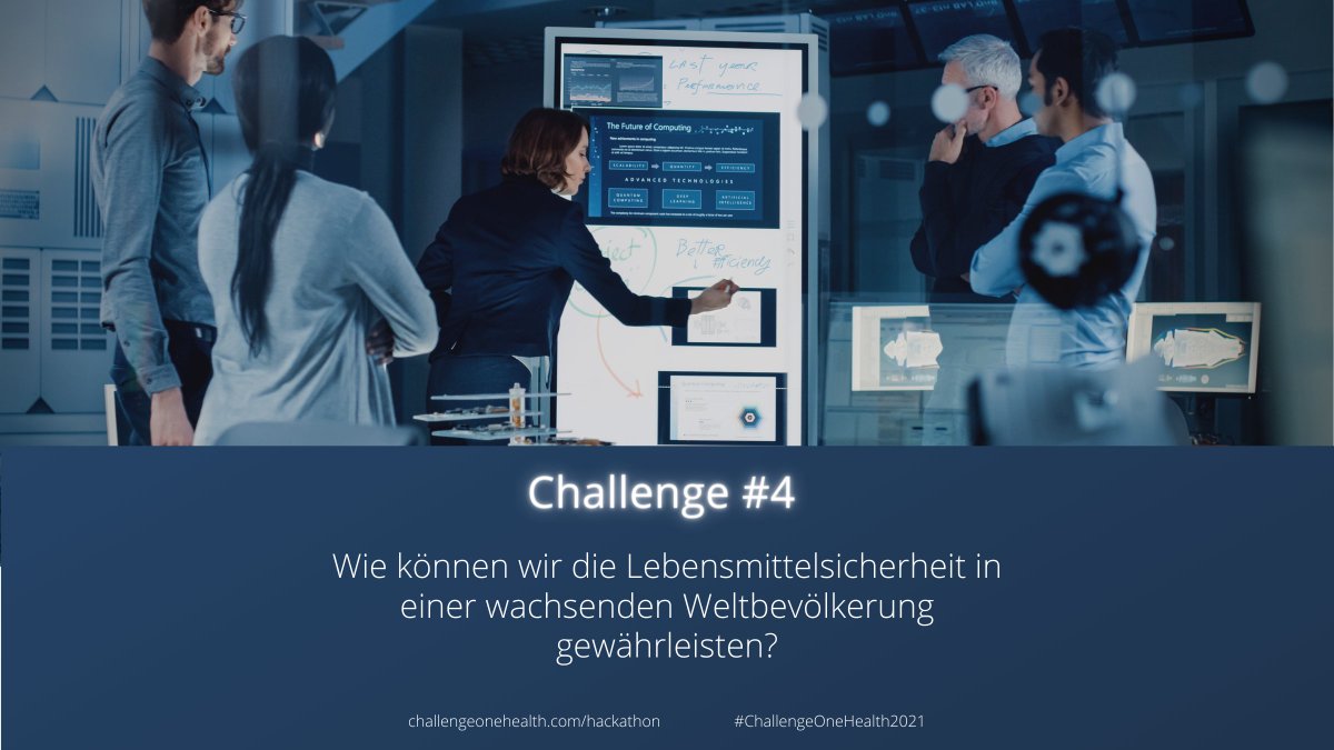 Der Challenge One Health #Hackathon bringt Menschen zusammen, die Gesundheit neu denken und sich in vier Challenges den bedeutendsten Problemstellungen widmen: Seien Sie dabei und werden Sie Teil der Lösung! #ChallengeOneHealth2021 #OneHealth

➡️challengeonehealth.com/hackathon/