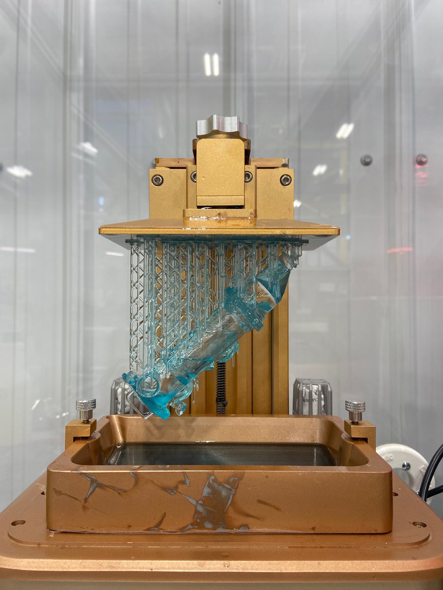 Strainer prototype 3D printing with MSLA technology. #MSLA #3dprinting #strainers #productdevelopment