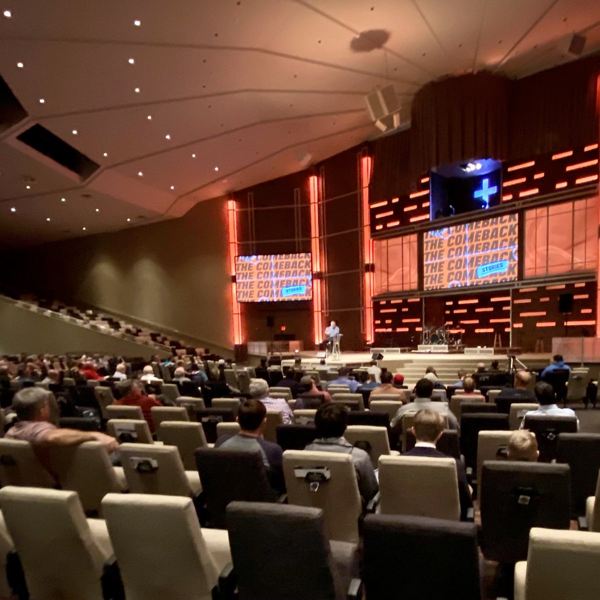 Great first week of #ComebackStories
100+ men gathered to study and pray.