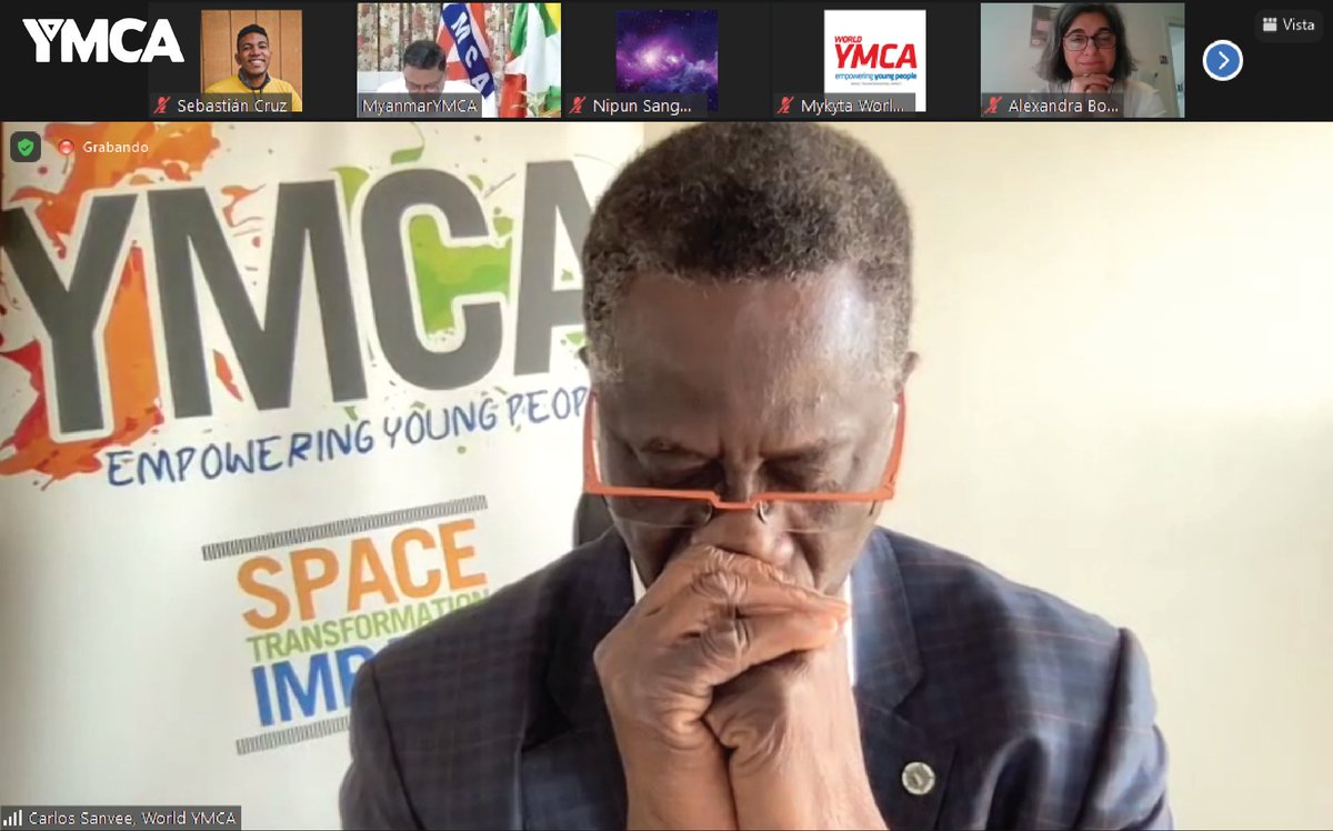 “The moment we are living is making history.” 😀

Carlos Sanvee, Secretario General de  <a href="/WorldYMCA/">World YMCA</a> da la bienvenida en el YMCA National General Secretary Meeting. Un evento que congrega a secretarios generales, presidentes y líderes del movimiento a nivel global.
#YMCA