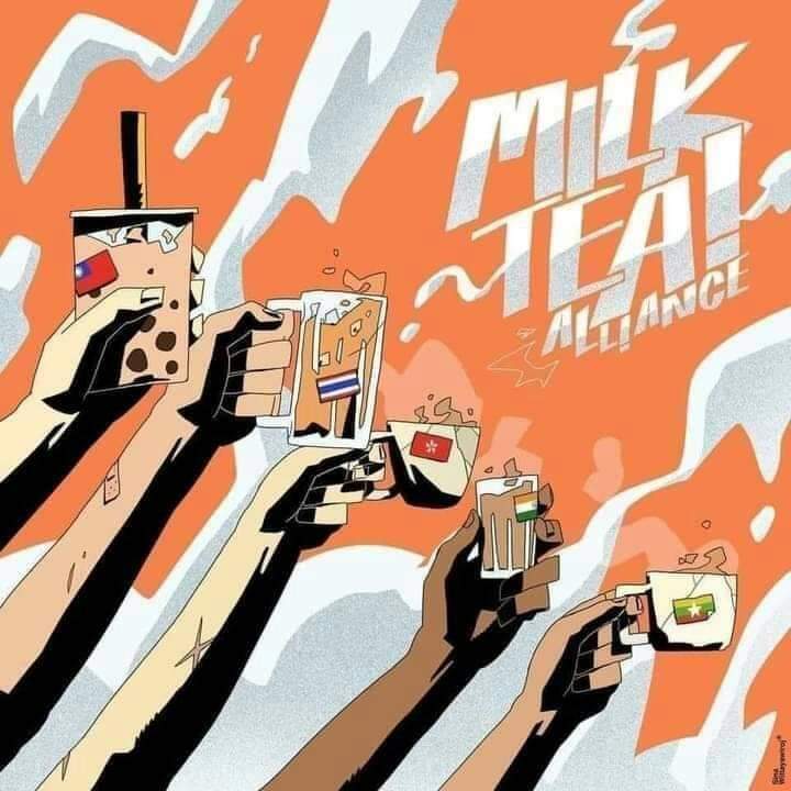 Dear Friends from ASEAN, Hong Kong &amp; Taiwan, 
We are inviting you to join the mobilization of milk tea alliance on 28th February 2021 after the unofficial meeting of Myanmar Junta’ envoy with Thai PM Prayut.
#MilkTeaAlliance
#WhatsHappeningInMyanmar