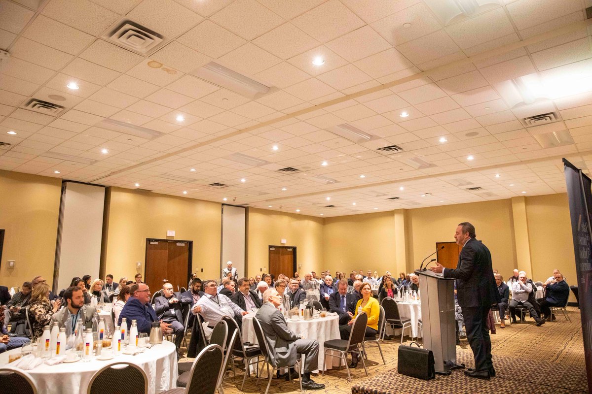 OntConstSec's tweet photo. “I have attended the past 3 years &amp; have found the speakers highly engaging &amp; insightful.” – 2020 Attendee

Over 200 industry stakeholders have registered to attend the State of the Industry &amp; Outlook Conference on March 4, register today to join them! 

🔗https://t.co/By2wgq0hyD https://t.co/CgJhR4l5hd