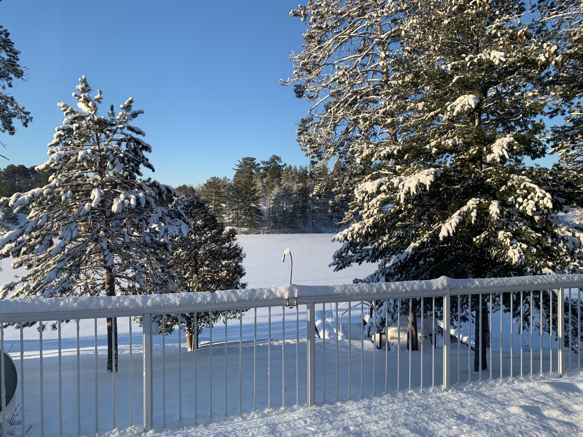 Good morning from West Nipissing.
