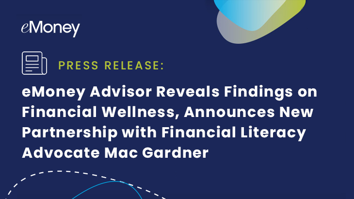eMoneyAdvisor's tweet photo. We’re excited to announce our new partnership with @MacGardner_CFP – financial literacy advocate and founder of FinLit Tech – to help expand our commitment to financial wellness. Read more: https://t.co/w3QapIwM2C https://t.co/U3f6tAaCVD