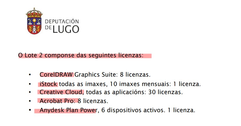 xeopesca's tweet image. @depulugo O software desenvolvido para o sector público e financiado con recursos públicos debería ser tamén código público e libre. Que vos parece @makerslugo ?   contrataciondelestado.es/wps/portal/!ut…