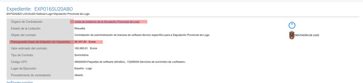 xeopesca's tweet image. @depulugo O software desenvolvido para o sector público e financiado con recursos públicos debería ser tamén código público e libre. Que vos parece @makerslugo ?   contrataciondelestado.es/wps/portal/!ut…