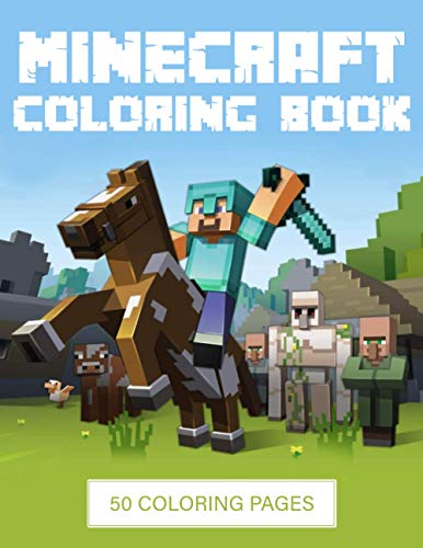 Download Pdf Get Minecraft Coloring Book 50 Coloring Pages Filled With Mi