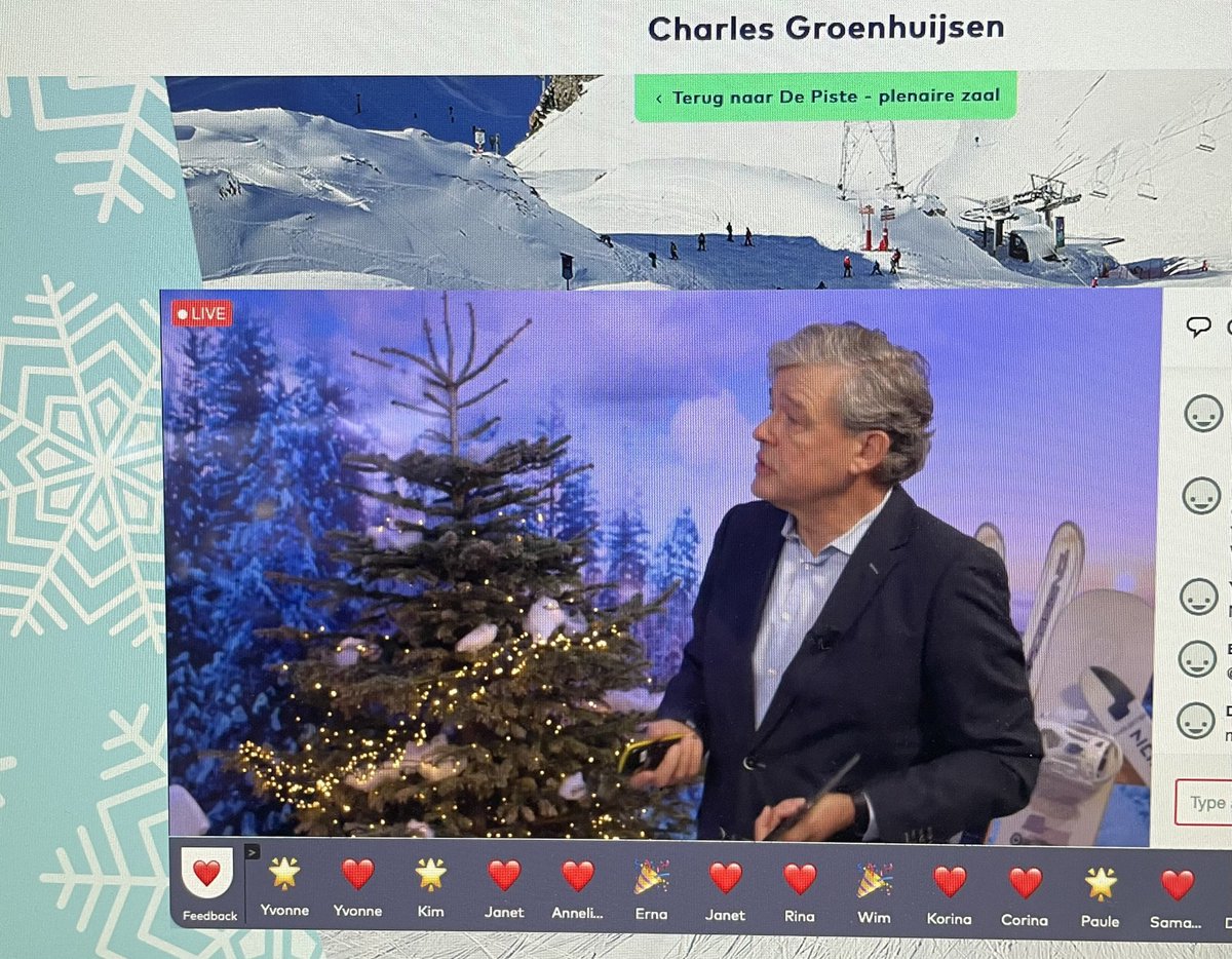Nog even heerlijk in de kerstsferen met <a href="/chgroenhuijsen/">Charles Groenhuijsen</a> 🤩 Wat een heerlijk positief verhaal, mooie start van mijn dag. Winter School van <a href="/AenOGemeenten/">A&O fonds Gemeenten</a>