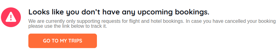 santhust's tweet photo. @goibibo This link does not help! --> "GO TO MY BOOKINGS" --> takes to page where my old/cancelled/completed bookings are not shown. Two of the tabs are deactivated! https://t.co/amOamTbslX