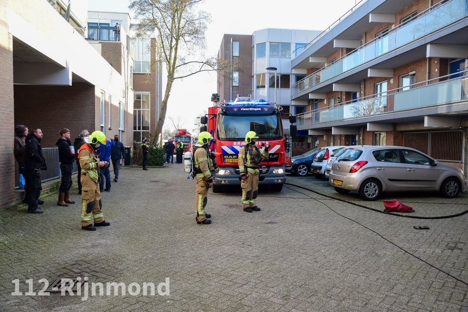 Melding brandweer Baarnhoeve Vlaardingen inzake hulpdiensten