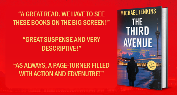 The Pigeonhole (@thepigeonholehq) on Twitter photo Another CONGRATULATIONS to <a href="/FailsafeQuery/">Michael Jenkins MBE</a> on the creation of #TheThirdAvenue!
Book no.4, and Michael Jenkins is yet to disappoint us in our hunger for action and adventure...
What will book no.5 have in store for Sean Richardson, we wonder?
bit.ly/ThirdAvenueAMZN Another CONGRATULATIONS to <a href="/FailsafeQuery/">Michael Jenkins MBE</a> on the creation of #TheThirdAvenue!
Book no.4, and Michael Jenkins is yet to disappoint us in our hunger for action and adventure...
What will book no.5 have in store for Sean Richardson, we wonder?
bit.ly/ThirdAvenueAMZN