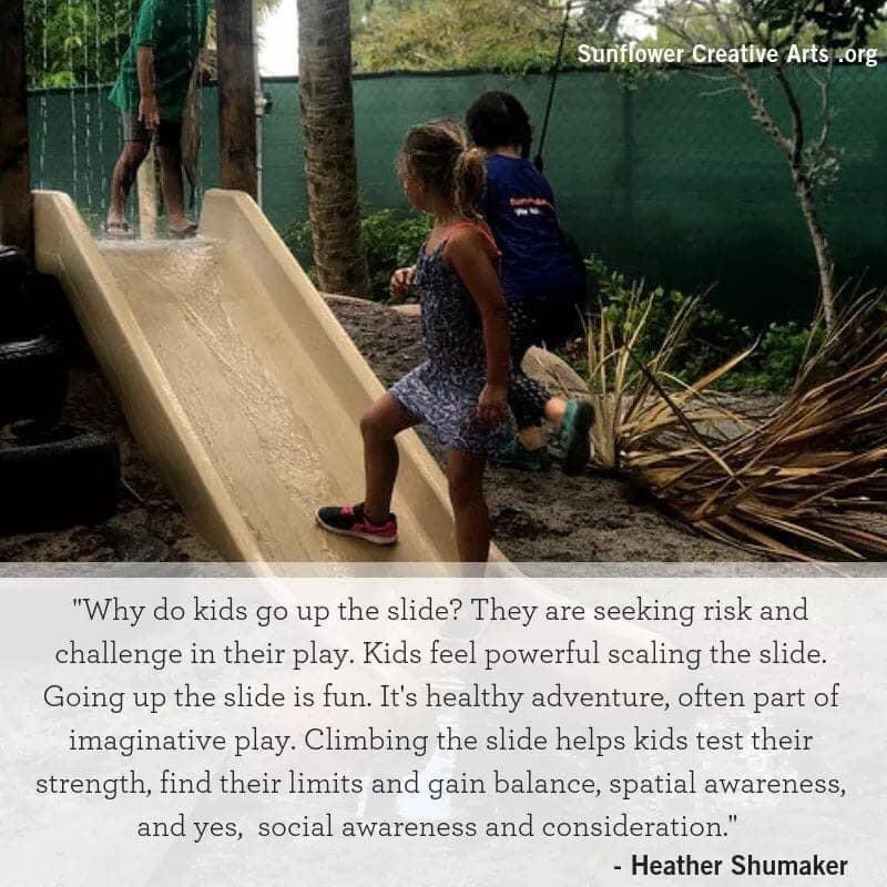 Who used to love climbing slides when they were a kid? 🙋‍♂️ A great reminder for adults, as sometimes we can forget that ‘play’ is so much more!