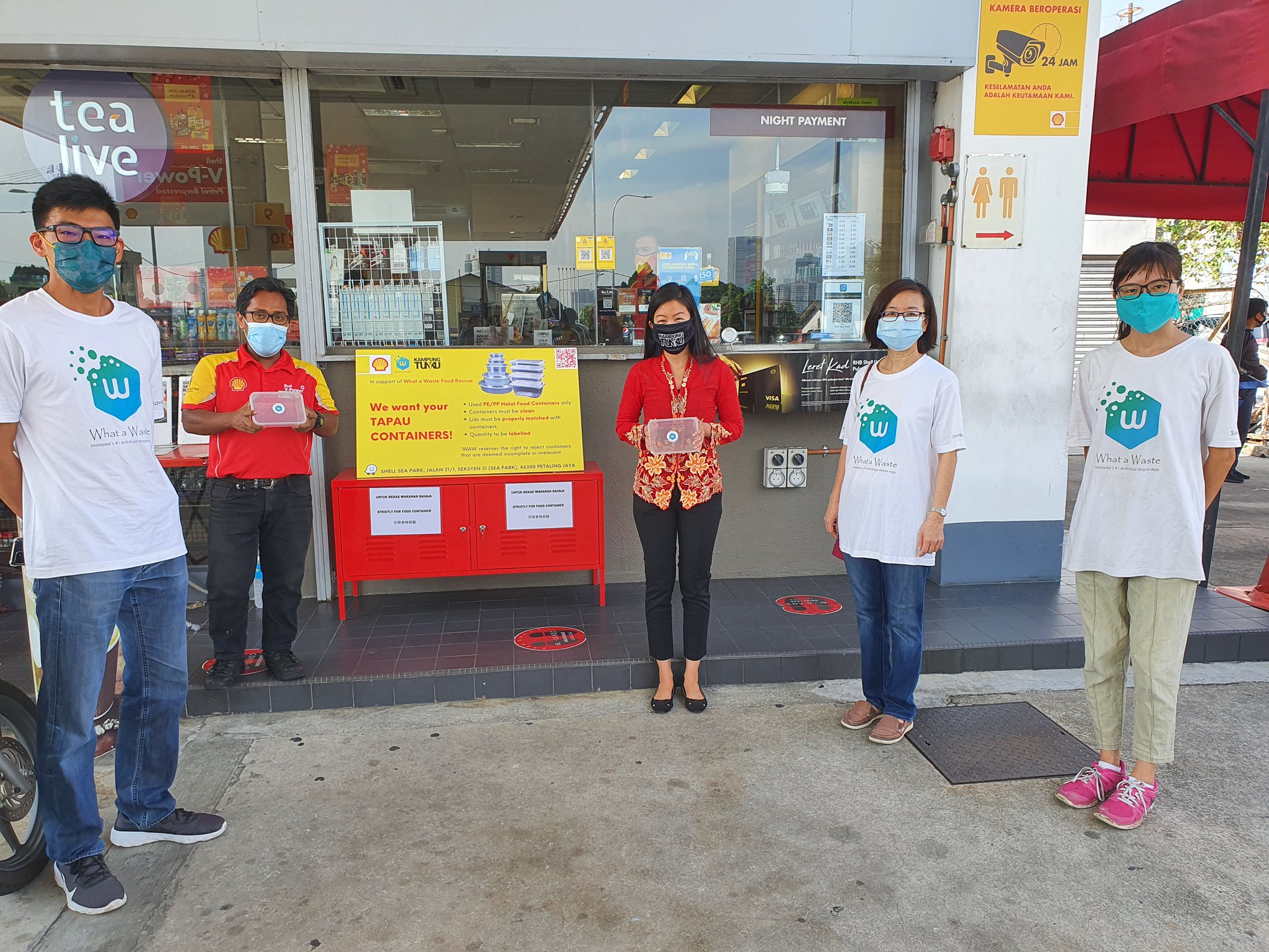 Lim Yi Wei 林怡威 On Twitter 1 Inspired By Maxsterism We Contacted Shell Sea Park Today We Launched Our Initiative To Collect Your Used Tapau Containers For What A Waste Foodrescue