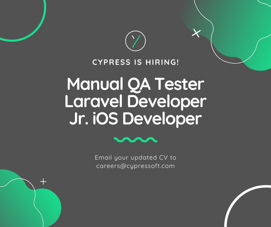 cypressoft's tweet image. Hey!! Check out our job openings!!!
Find the details here: bit.ly/3j3Wql8 
#jobsinArmenia #գործկա #ITjobs #cypress #joinus #Armenia