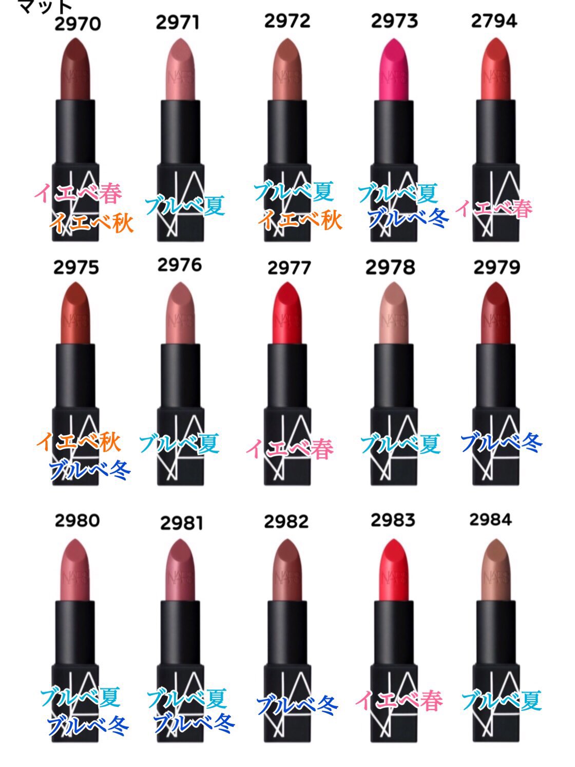 Twitter 上的 Torothy Nars リップスティック ナーズの人気リップスティック全60色をパーソナルカラー別にご紹介 色選びの参考にしてみてくださいね T Co Gxftxw5xek おすすめコスメ コスメ紹介 コスメ購入品 コスメレポ ナーズ コスメ Twitter 上的 Torothy Nars リップスティック ナーズの人気リップスティック全60色をパーソナルカラー別にご紹介 色選びの参考にしてみてくださいね T Co Gxftxw5xek おすすめコスメ コスメ紹介 コスメ購入品 コスメレポ ナーズ コスメ