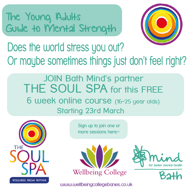 Join us in partnership with @Bathmind and @TheSoulSpa2  ✨ Book your free place here! wellbeingcollegebanes.co.uk/Activity/the-y…
