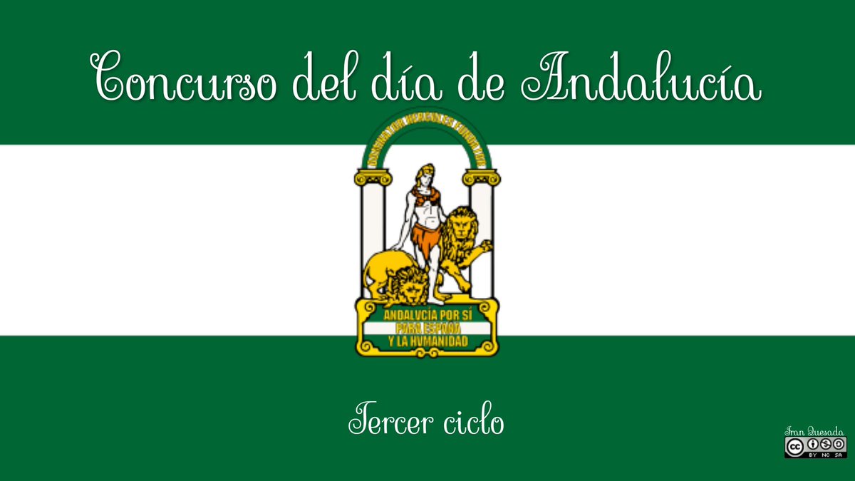 francanvaedu's tweet photo. ¿Que no sabes que hacer el día de Andalucía? Te dejo un concurso basado en programas televisivos para que tus alumnos aprendan mientras juegan. Totalmente reutilizable para cuando sea el día de tu comunidad autónoma: https://t.co/xSH6Ja9bpL @mariabarcelo @dchicapardo @caotico27 https://t.co/kmVb5rTcO8