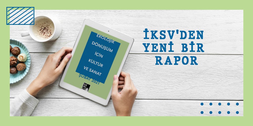 iksv_istanbul's tweet photo. İKSV soruyor: Kültür-sanat ekolojik dönüşümde nasıl bir rol oynayabilir? 🌍

İKSV'nin kültür politikaları çalışmaları kapsamında yayımlanan yeni raporu “Ekolojik Dönüşüm için Kültür ve Sanat”, kültür-sanat dünyasında ekolojik dönüşüm üzerine bir tartışma alanı açmayı amaçlıyor. https://t.co/hKkwIUXczW