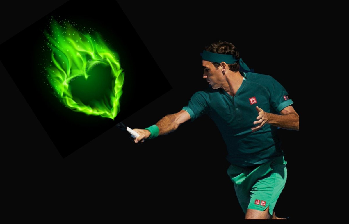 sp0rts_fanatic_'s tweet image. Green is
..the colour of hope 💚
..the colour of luck 🍀
..the colour of nature 🌱
..simply peRFect! ✅
#Federer #GoRoger #RogerReturns