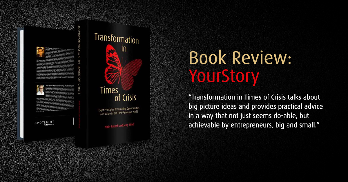 transformintime's tweet photo. Debolina Biswas of @YourStoryCo reviewed Transformation in Times of Crisis in @ysweekender. Click here to read the article: https://t.co/AcpqUYfJxi #transformintime @Debolina_B7 https://t.co/PHB66uB8s4