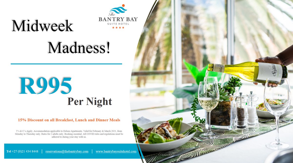 Looking for that ideal relaxing getaway? We offer you only the best in quality, luxury and the magnificent Atlantic Ocean views. Contact us today! bantrybaysuitehotel.com 
#bantrybay #oceanview #weekday #staycation #breakaway #beach #sea #luxurylifestyle #promenade #familytime