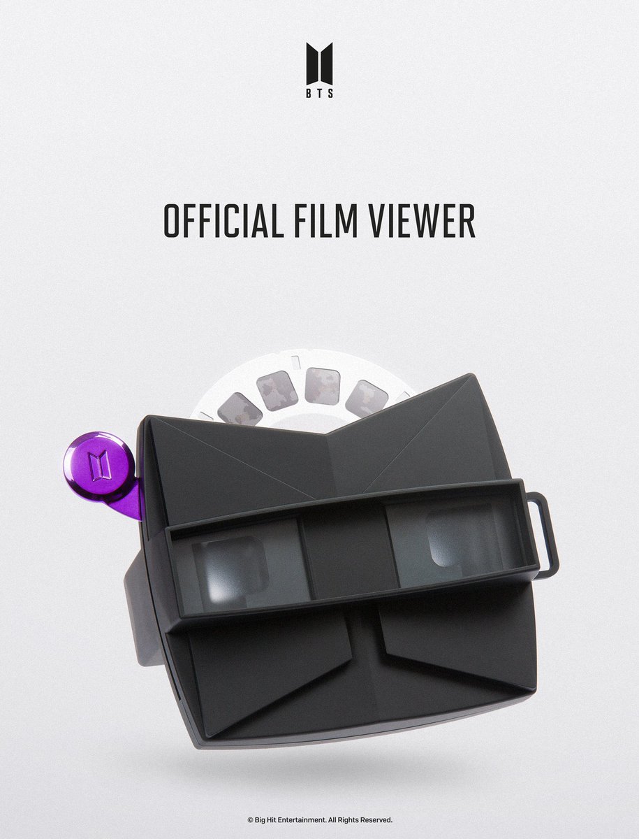 BTS フィルムビューアー「OFFICIAL FILM VIEWER」が発売決定