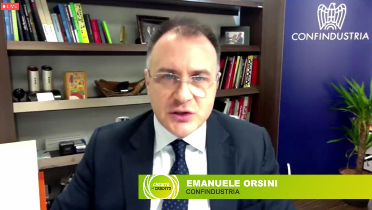 #creditoalcredito E' iniziato l'intervento di Emanuele #Orsini, Vice Presidente per il #Credito, la #Finanza e il #Fisco #Confindustria #credito #imprese #PMI #banche Segui gratuitamente la #direttastreming bit.ly/37ubNQB