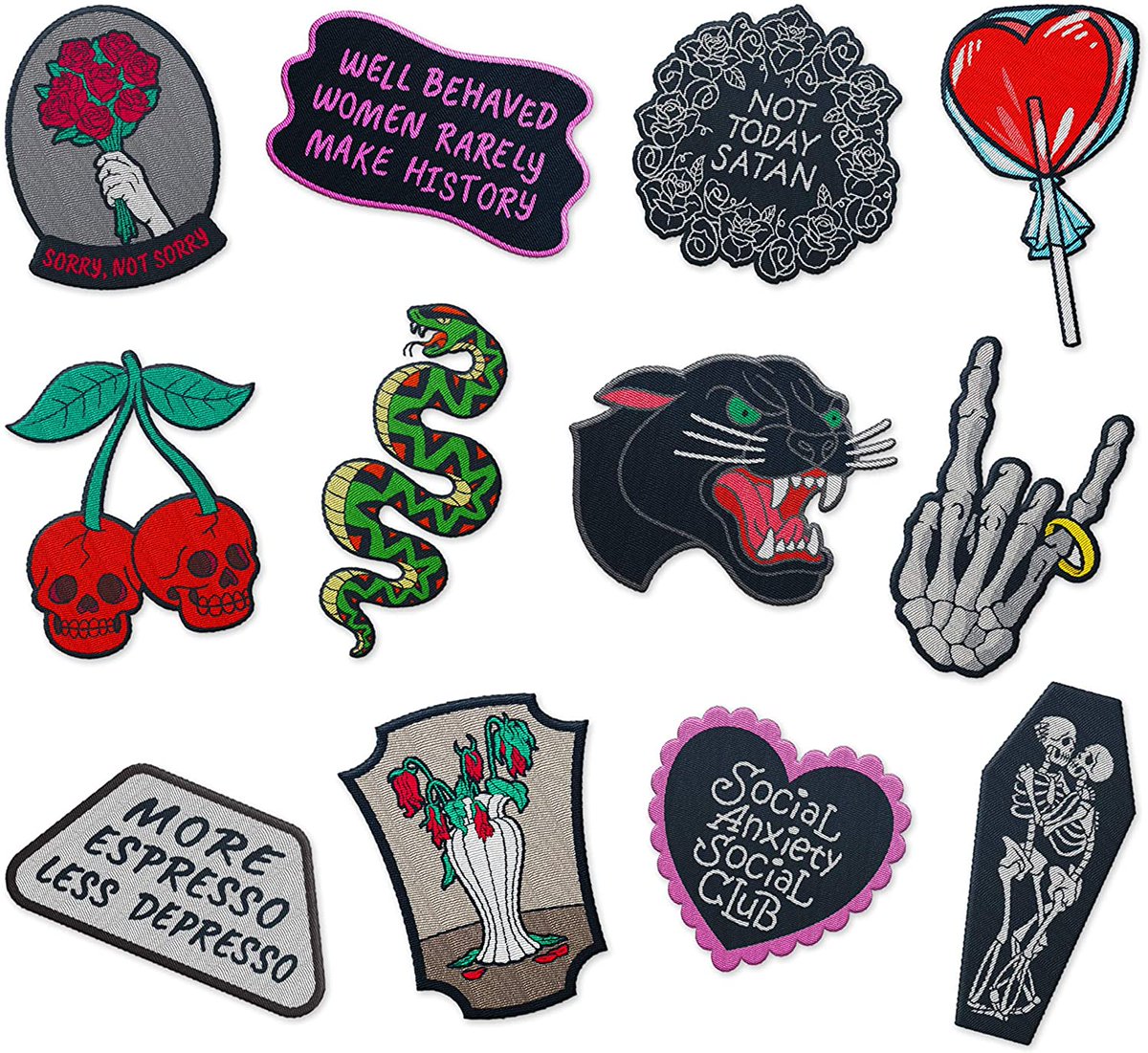 Buy modern embroidered patches for your jean jacket, backpack, and clothes from independent designers to iron on or sew on.
#airsoftcustompatchesusa #airsoftpatches #patchdesigner #customairsoftnamepatches #custompvcpatches #customvelcropatches #embroiderypatchesonline