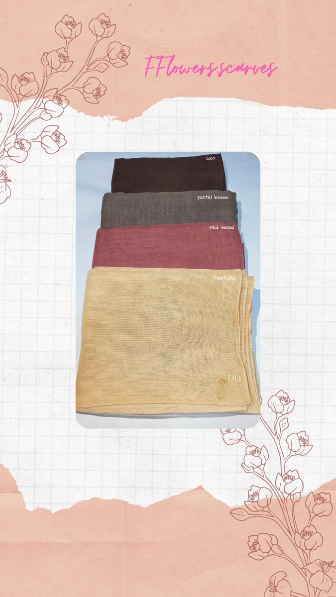 FFlowersscarves's tweet photo. Hi 👋 tengah mencari bawal cotton yang murah ke tu?😊 Jangan risau FFlowersscarves kan ada 🥰 Hanya Rm10 je , yang paling penting dapat sekali dengan free gift tau 😛 Jom grab FFlowersscarves ❤️ Ni link untuk order 👇🏻❤️💞😘 https://t.co/u2itDxcmRR https://t.co/XhWItm8uPr