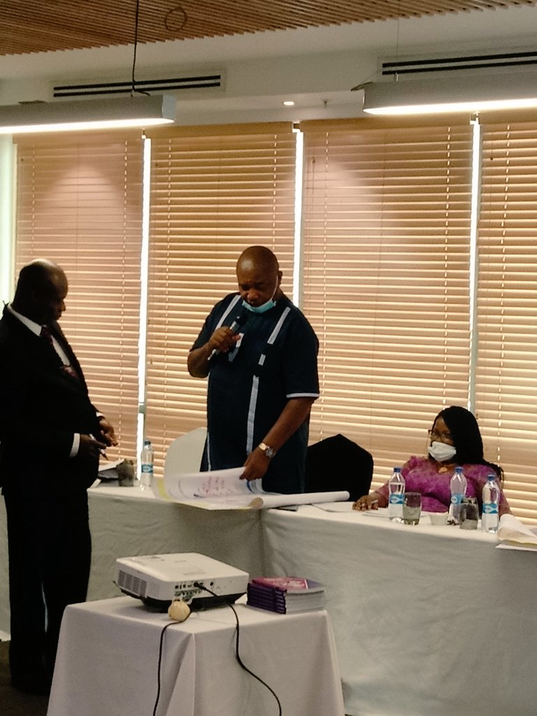 IPCng's tweet image. Presentations of group work by participating ACAs 
@officialEFCC
@pacacng 
@ICPC_PE
@nigeriaeiti
@officialpccng 
@bpsr_ng 
-Office of the accountant general of the federation
-Special Control Unit on Money Laundering
-Technical Unit on Governance and Anti- Corruption Reforms