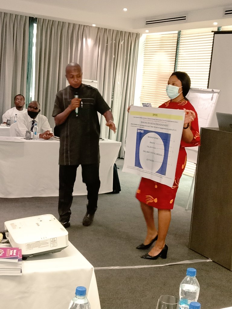 IPCng's tweet image. Presentations of group work by participating ACAs 
@officialEFCC
@pacacng 
@ICPC_PE
@nigeriaeiti
@officialpccng 
@bpsr_ng 
-Office of the accountant general of the federation
-Special Control Unit on Money Laundering
-Technical Unit on Governance and Anti- Corruption Reforms